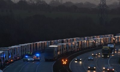 Mutant virus fears are cutting off U.K. trucking routes to Europe