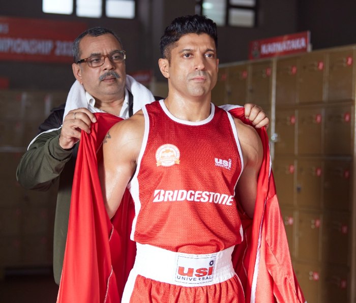 Actor Farhan Akhtar as Aziz Ali in 'Toofaan'