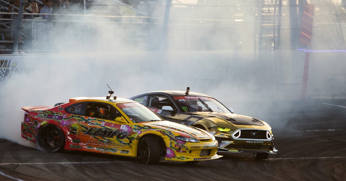 Chelsea Denofa Wins Inaugural Formula Drift Pro Round at Lake Erie Speedway