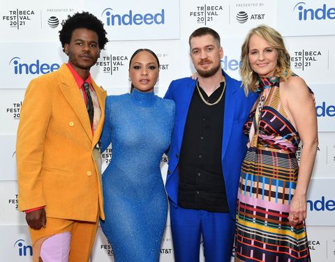 cephas jones with her blindspotting cast mates