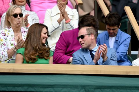 kate middleton and prince william at wimbledon