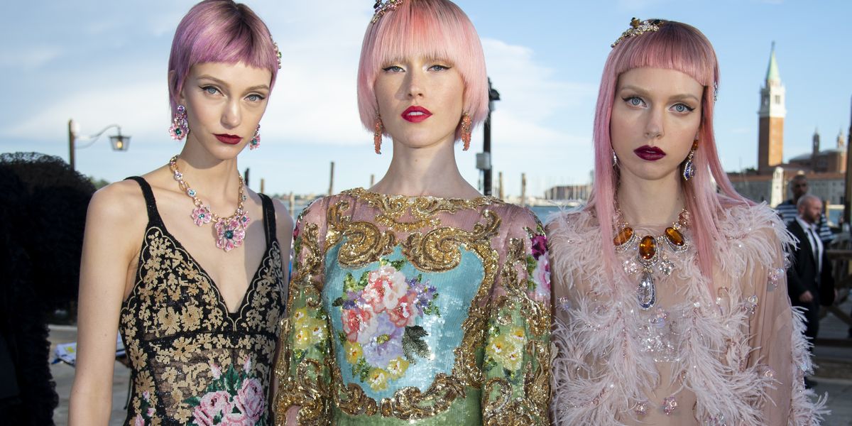 Go Behind the Scenes of Dolce & Gabbana’s 2021 Alta Moda Show in Venice