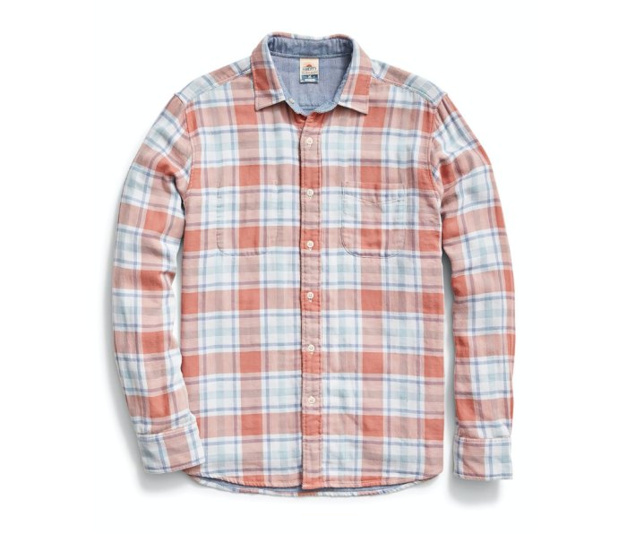 Faherty Reversible Shirt flannel shirts for men