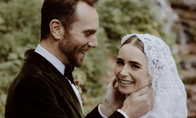 Lily Collins Shared Photos of Her Secret Wedding to Charlie McDowell