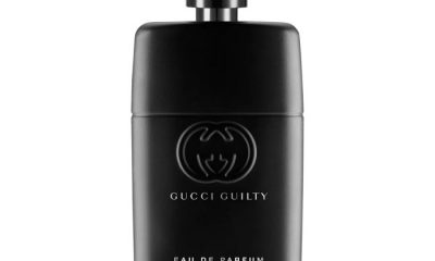 A bottle of Gucci Guilty Pour Homme Eau de Parfum.