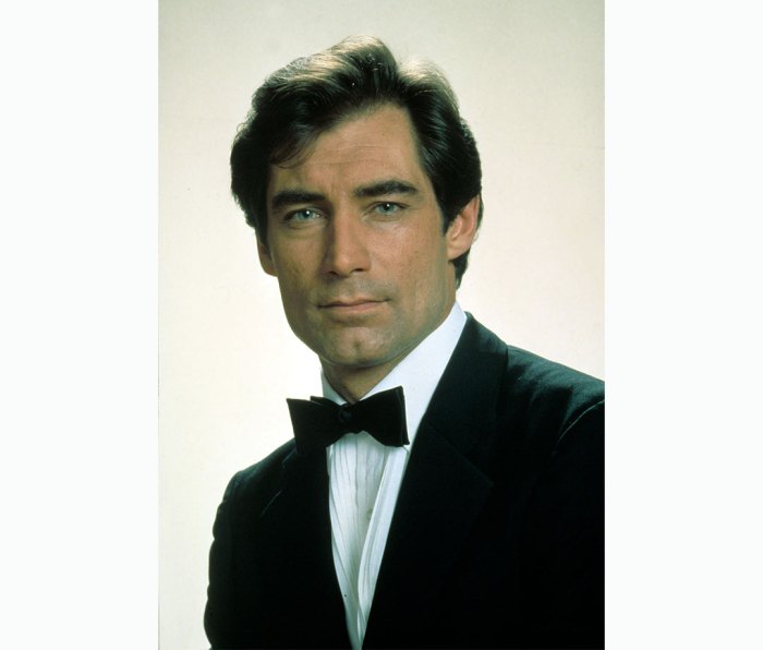 Portrait of Timothy Dalton as James Bond in 'The Living Daylights'