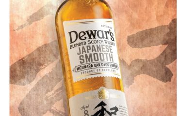 Bottle of Dewar's Japanese Smooth Scotch whisky