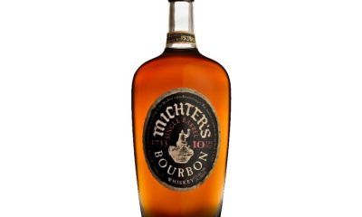 Bottle of Michter's 10 Year Bourbon Whiskey