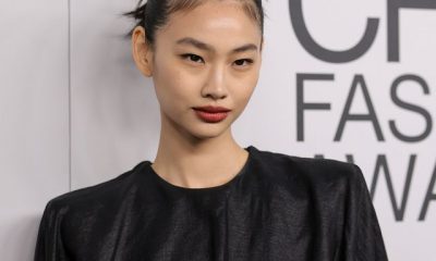 hoyeon jung at the 2021 cfda fashion awards