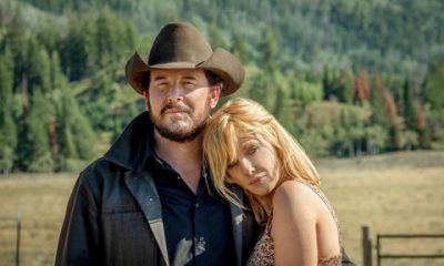cole hauser and kelly reilly as rip and beth in yellowstone
