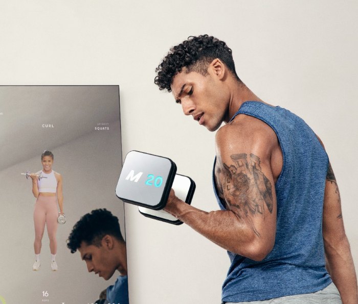 Home-Gym Optimization Continues With Smart MIRROR Weights