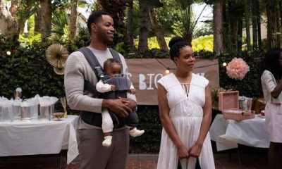 jay ellis as lawrence and christina elmore as condola in insecure season 5