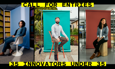 The 35 Innovators Under 35 competition for 2022 is now open for nominations