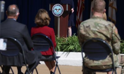 The highest-ranking female official at the Pentagon is used to being the only woman in the room