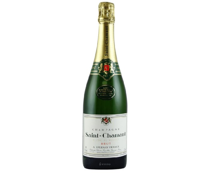 Bottle of Saint-Chamant Champagne