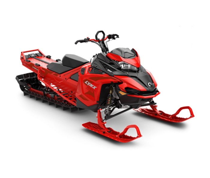 Choose one of these five new snowmobiles to venture far into snowy backcountry.