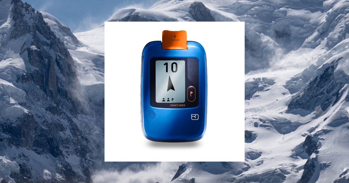 Ortovox Diract Voice Avalanche Transceiver Is a Mountaineering Must