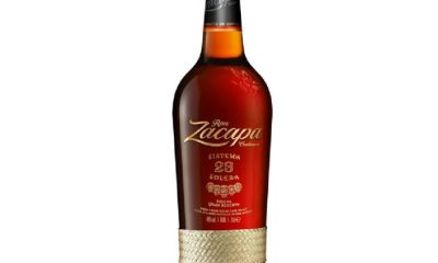 Bottle of Ron Zacapa No. 23 dark rum