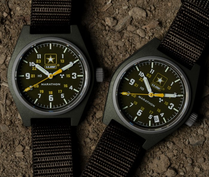 Marathon Watch Company Official U.S. Army Collection watches