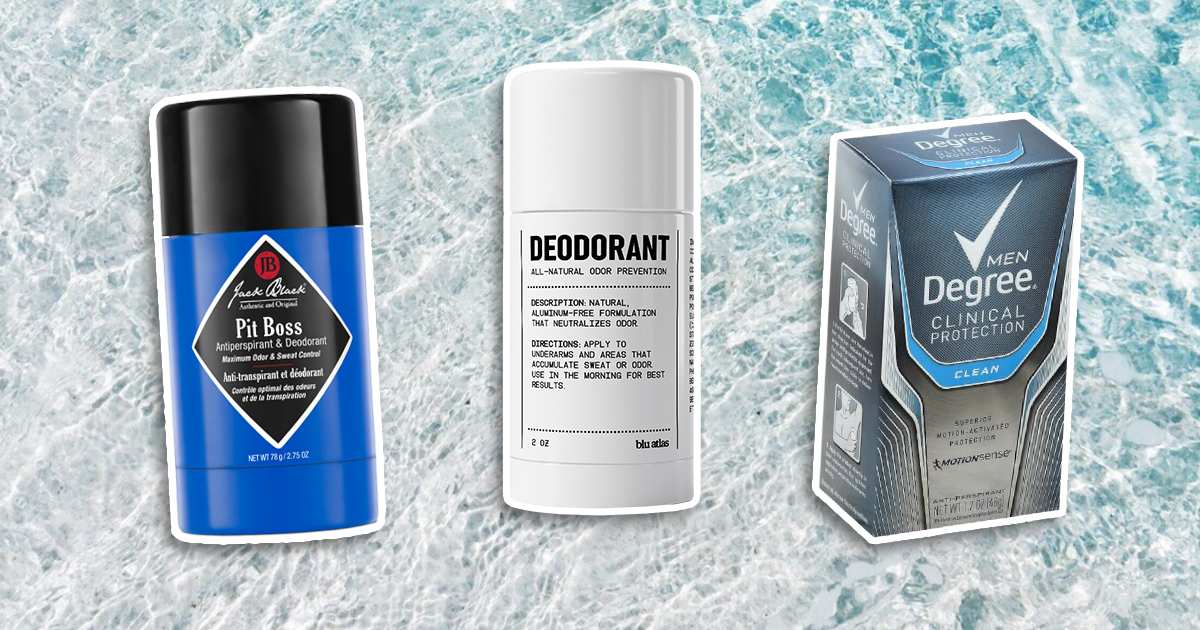 15 Best Deodorants for Men Who Sweat a Lot