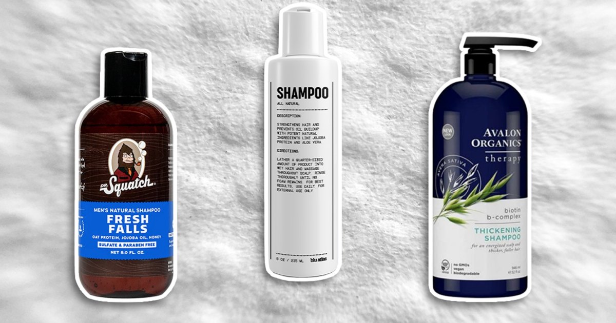 16 Best Natural Shampoos for Men in 2022