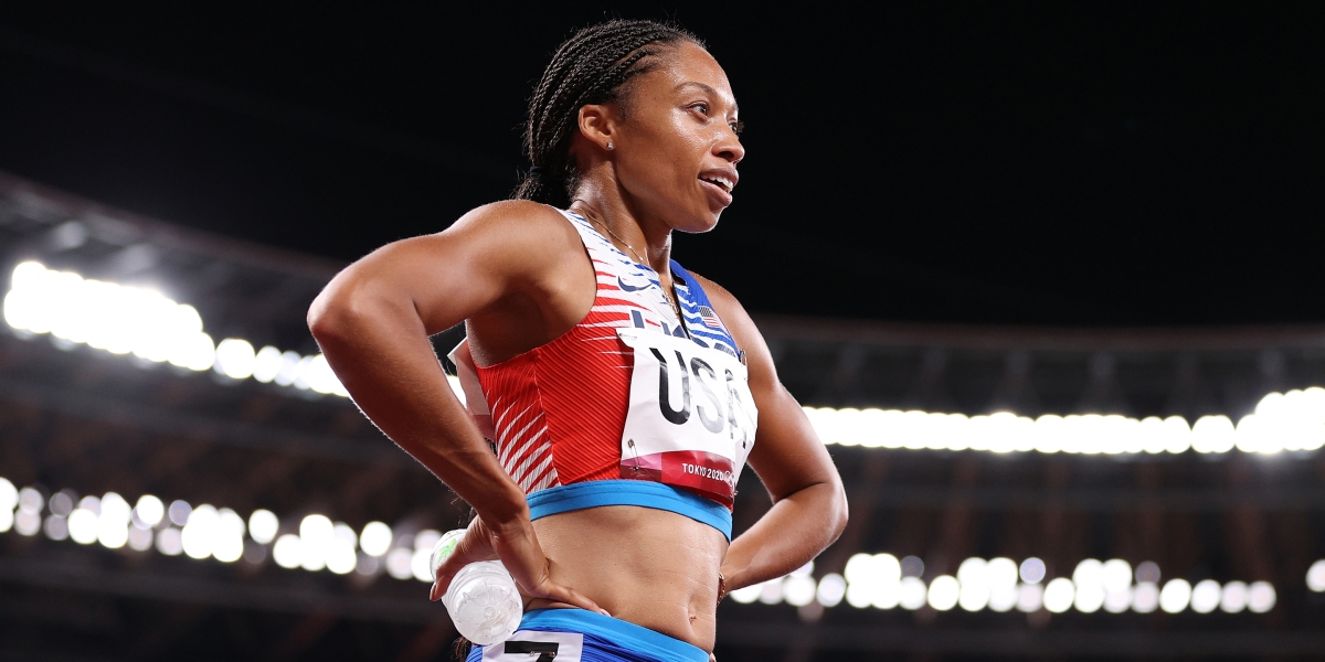Olympic track star Allyson Felix learned the power of saying ‘no’