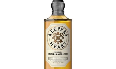 A bottle of Keeper’s Heart Irish + American whiskey