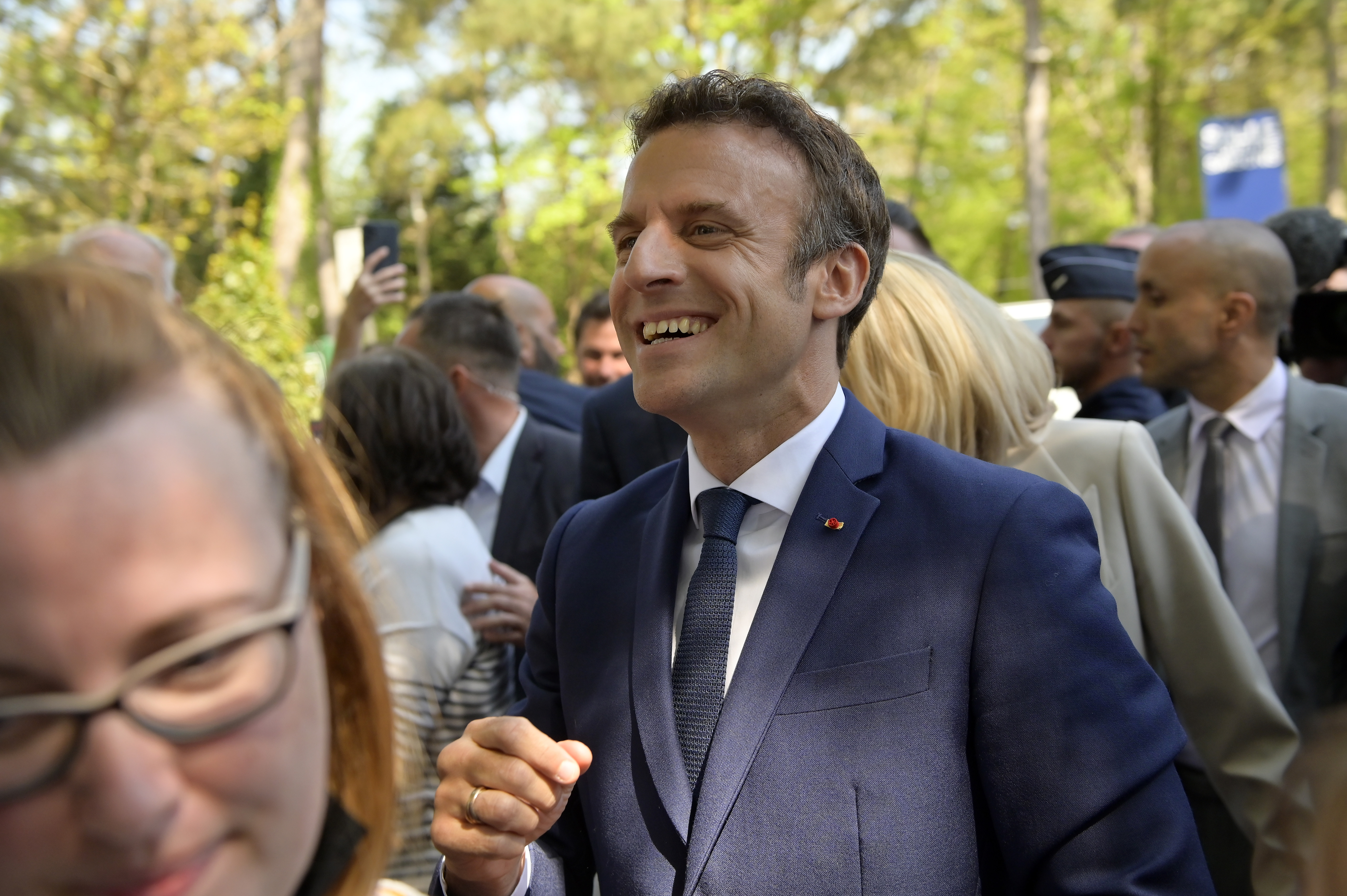 Macron set to clinch second term in France, Defeating Le Pen
