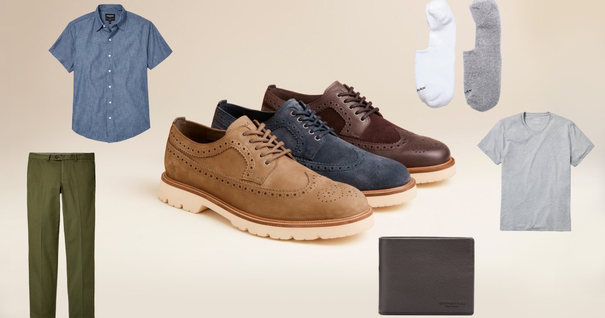 Hit the Office in Style With Cole Haan's American Classics Longwing Oxford