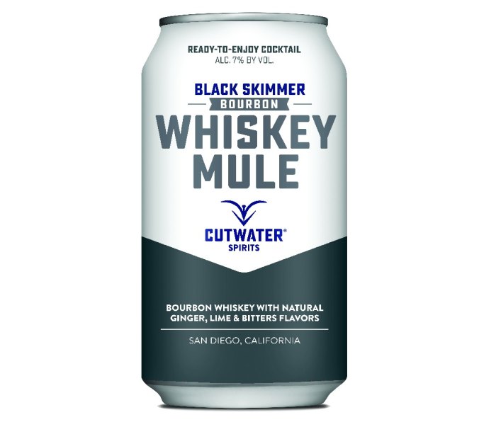 Can of Cutwater Spirits Whiskey Mule