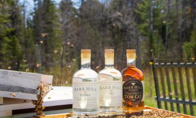 Bar Hill spirits with bees
