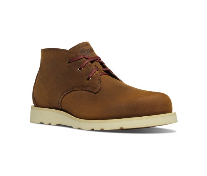 Danner's Pine Grove Chukka boots are comfy but have a classic profile.