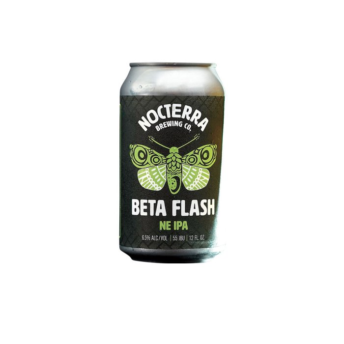 Can of Beta Flash NE IPA beer