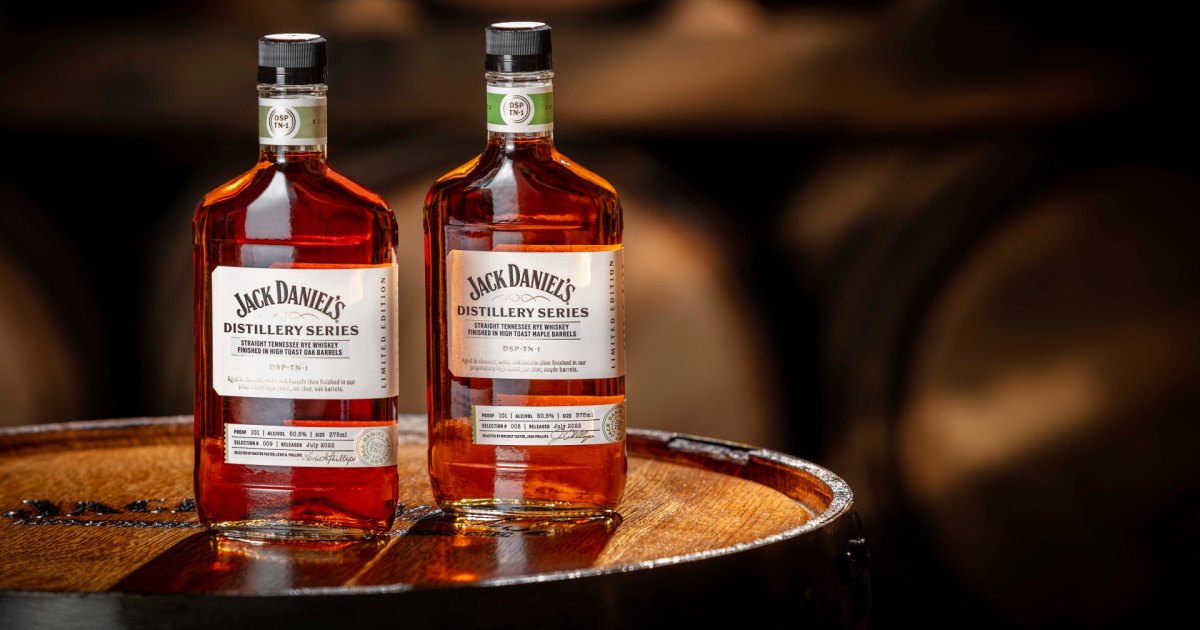 Jack Daniel’s Expands Experimental Whiskey Line With Barrel-Finished Ryes