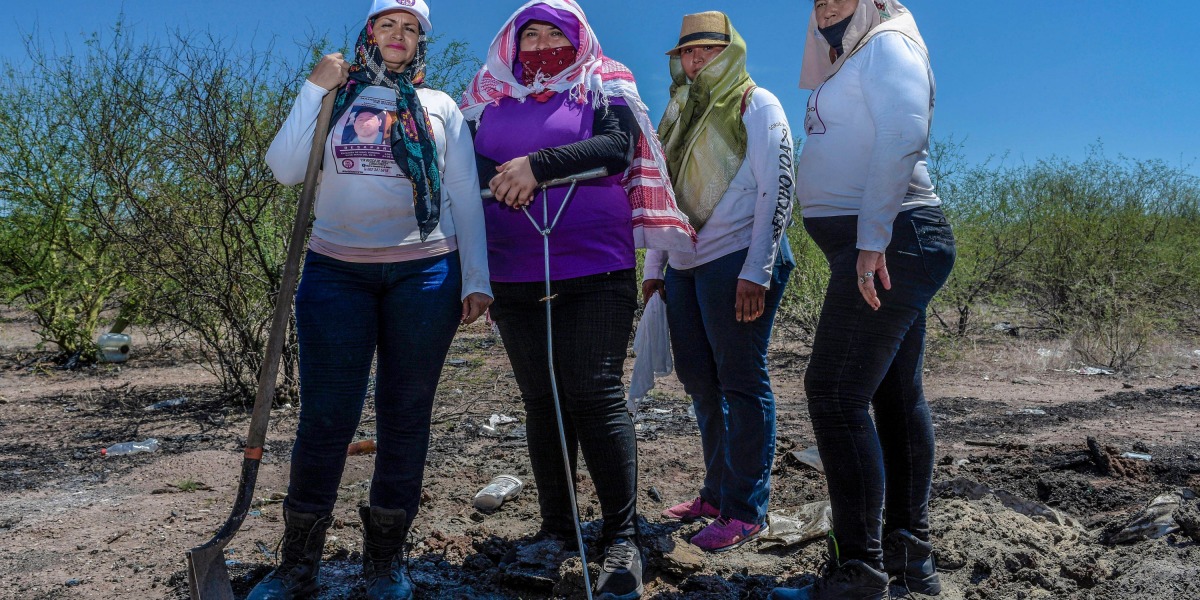 The mothers of Mexico’s missing use social media to search for mass graves